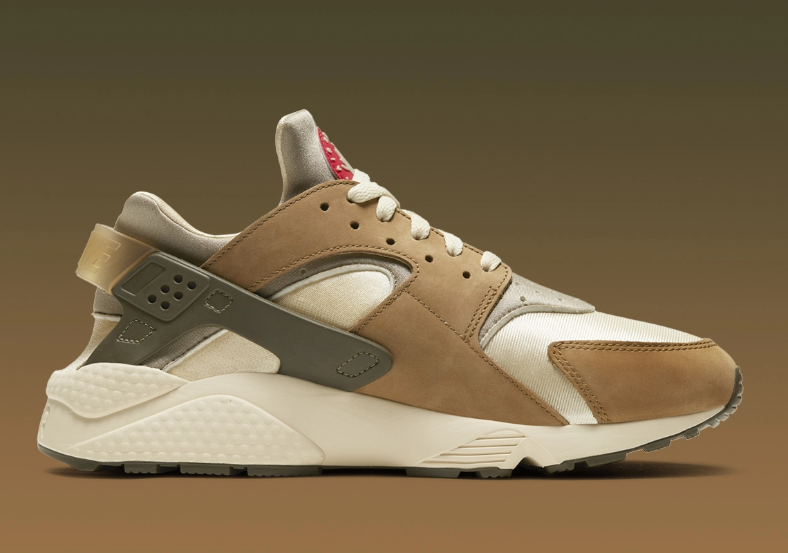 Stüssy x Nike Air Huarache LE ‘’Desert Oak’’ - DD1381-200