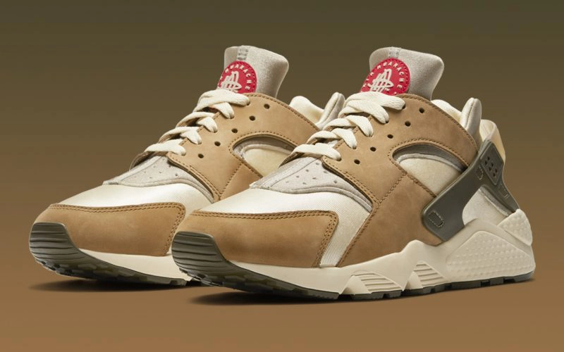Stüssy x Nike Air Huarache LE ‘’Desert Oak’’ - DD1381-200