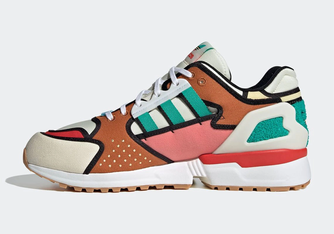 The Simpsons x adidas ZX 10000 ‘’Krusty Burger’’ - H05783
