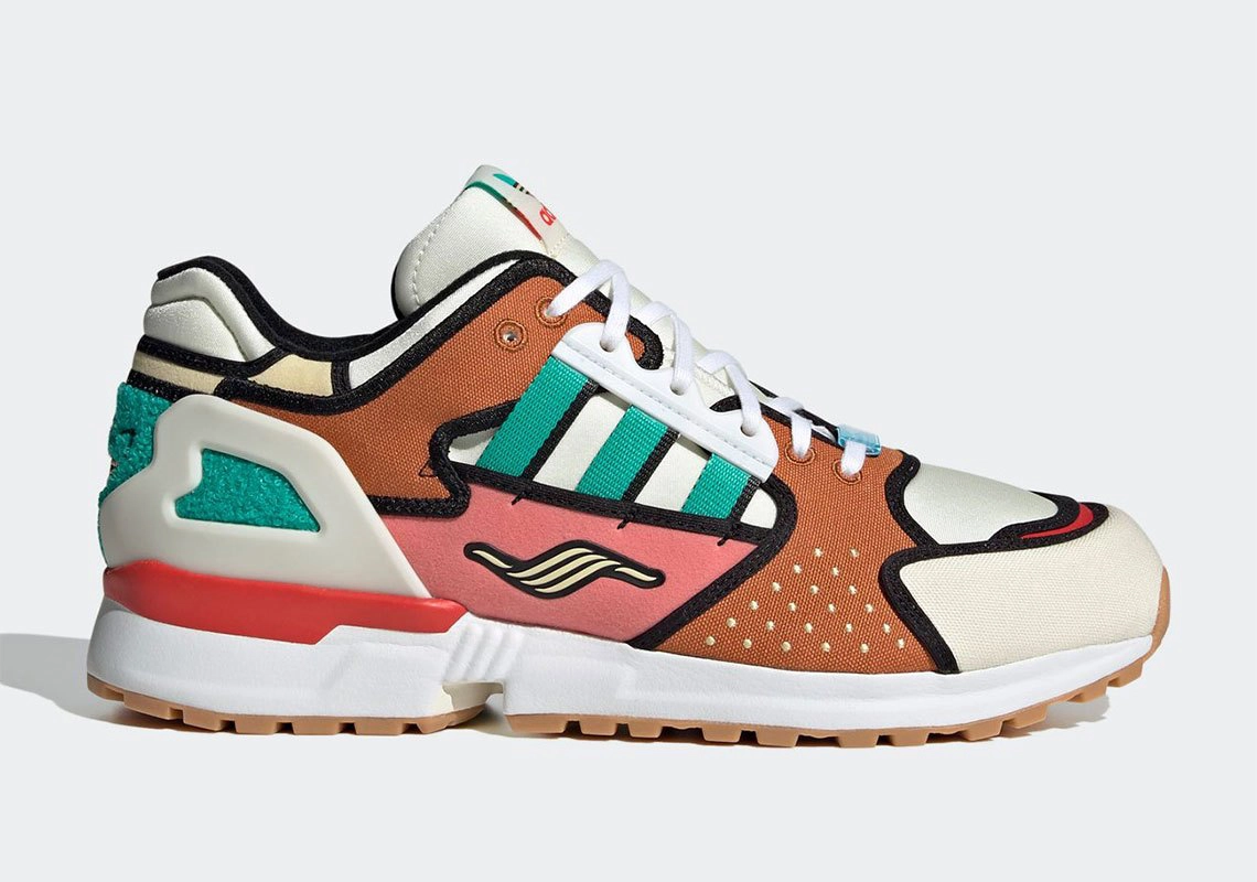 The Simpsons x adidas ZX 10000 ‘’Krusty Burger’’ - H05783