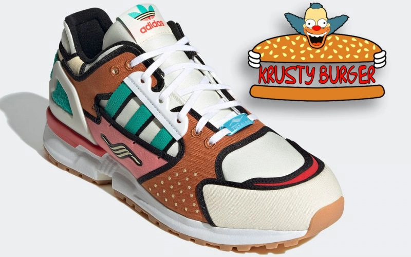 The Simpsons x adidas ZX 10000 ‘’Krusty Burger’’ – H05783