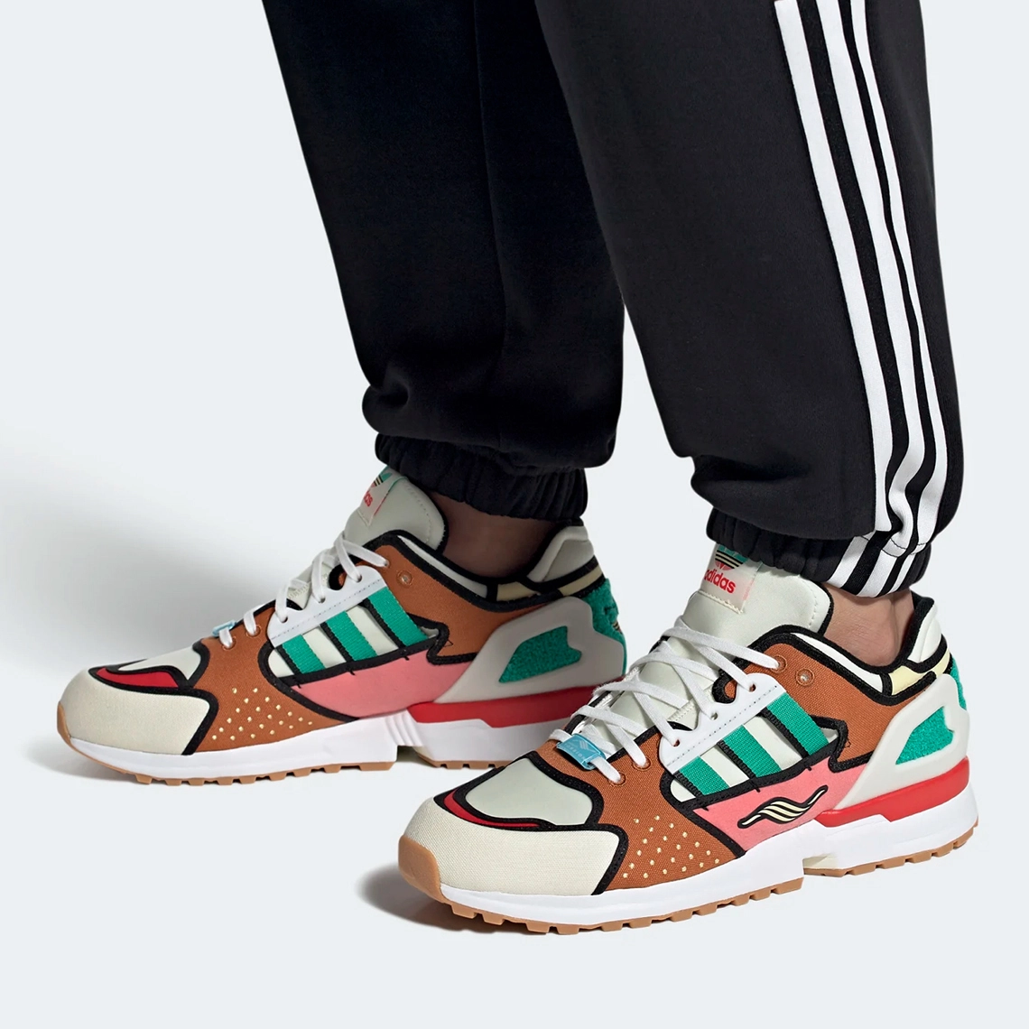 The Simpsons x adidas ZX 10000 ‘’Krusty Burger’’ - H05783