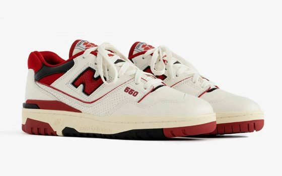 Aimé Leon Dore x New Balance 550 ‘’White/Red’’ - BB550AE1