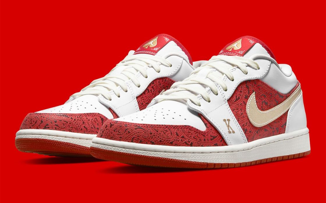 Air Jordan 1 Low ââSpadesââ - DJ5185-100 | Sneaker Style