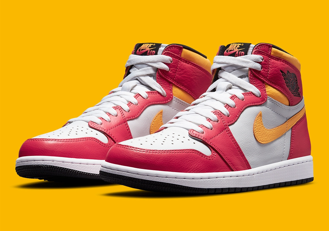 Air Jordan 1 Retro High OG ‘’Light Fusion Red’’ - 555088-603
