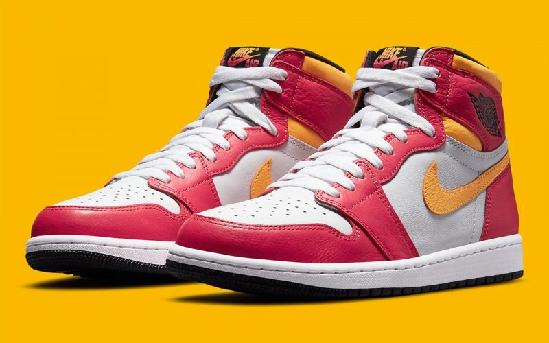 Air Jordan 1 Retro High OG ‘’Light Fusion Red’’ - 555088-603