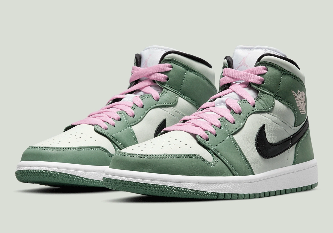 Air Jordan 1 Mid SE ‘’Dutch Green’’ - CZ0774-300