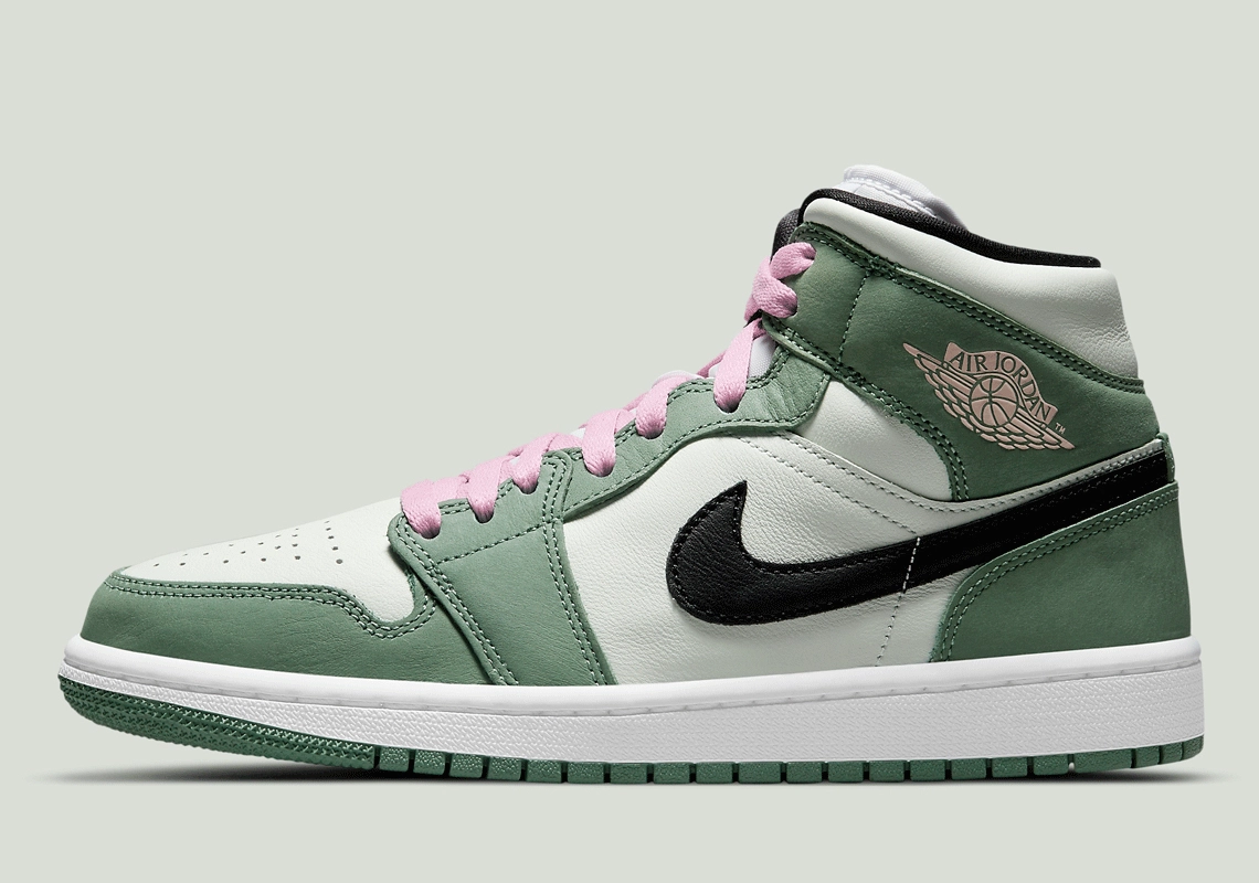 Air Jordan 1 Mid SE ‘’Dutch Green’’ - CZ0774-300