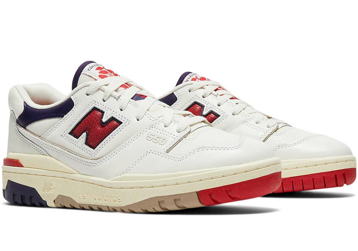 Aimé Leon Dore x New Balance 550 ‘’White/Navy/Red’’ - BB550A3
