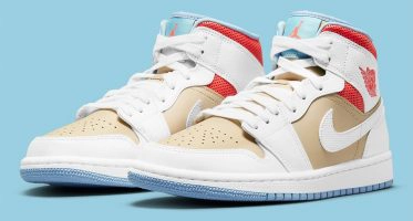 Air Jordan1 Mid ‘’Sesame’’