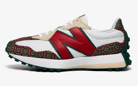Casablanca x New Balance 327 ‘’Red Monogram’’ - MS327CAA