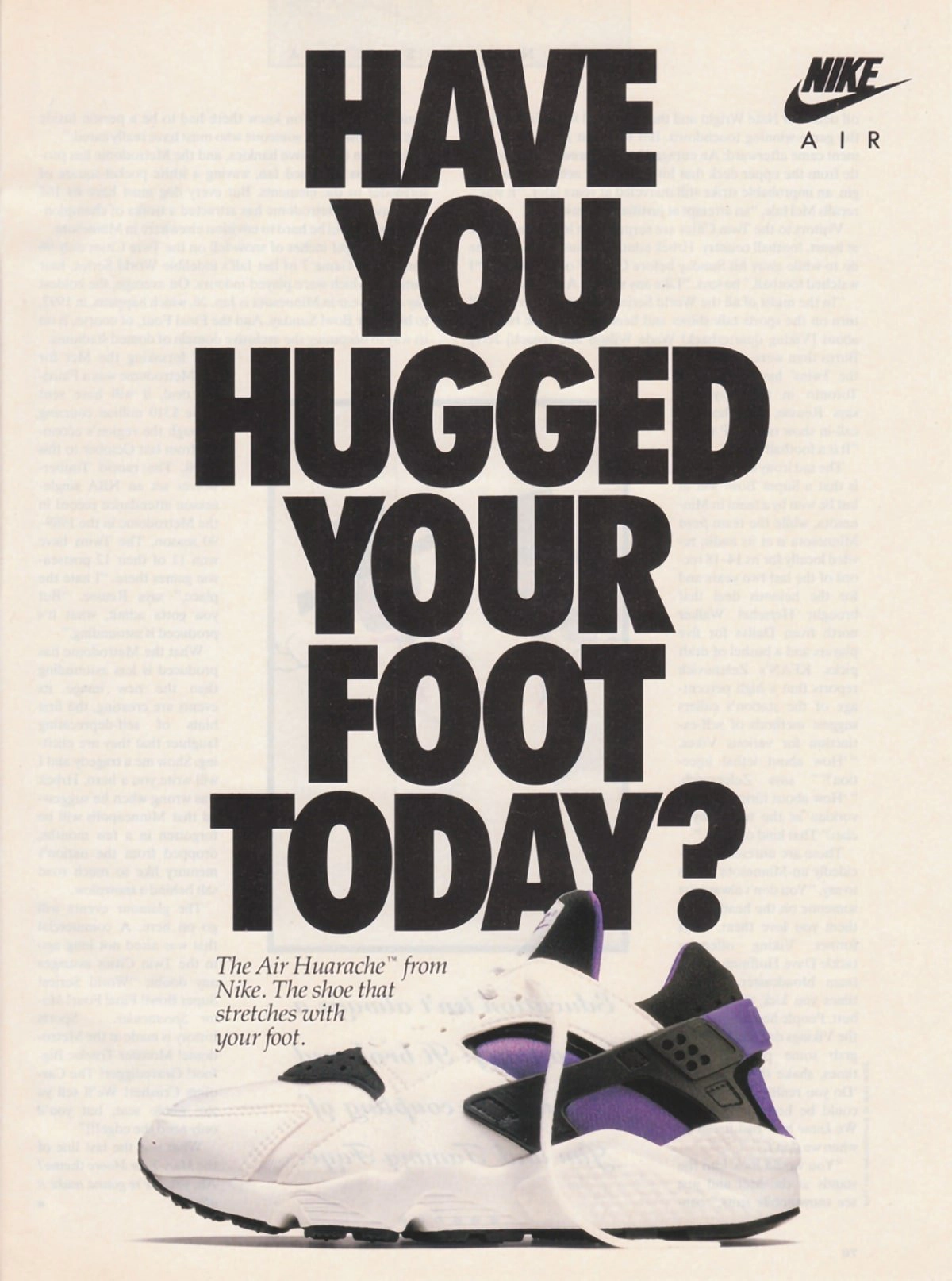 Nike Air Huarache - Have You Hugged Your Foot Today?’