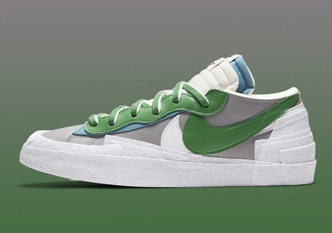 Sacai x Nike Blazer Low ‘’Classic Green’’ - DD1877-001