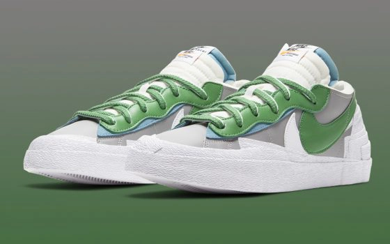Sacai x Nike Blazer Low ‘’Classic Green’’ - DD1877-001