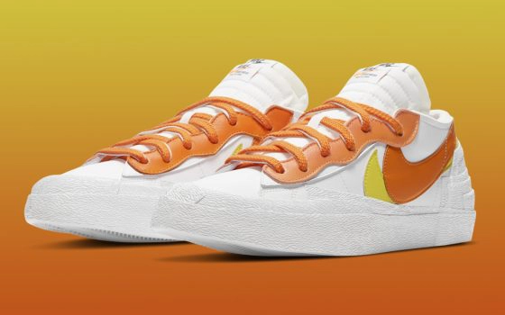 Sacai x Nike Blazer Low ‘’Magma Orange’’ - DD1877-100