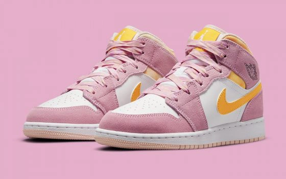 Air Jordan 1 Mid SE GS ‘’Artic Pink’’ - DC9517-600