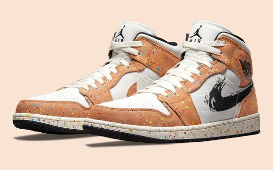 Air Jordan 1 Mid SE ‘’Cider’’/’’Brushstroke’’ - DA8005-100