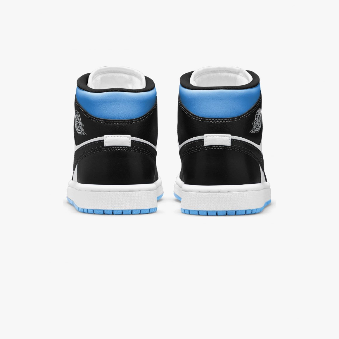 Air Jordan 1 Mid WMNS ‘’White/Black-University Blue’’ - BQ6472-102