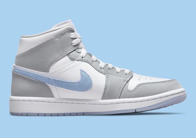 Air Jordan 1 Mid WMNS ââGrey Blueââ - BQ6472-105 | Sneaker Style
