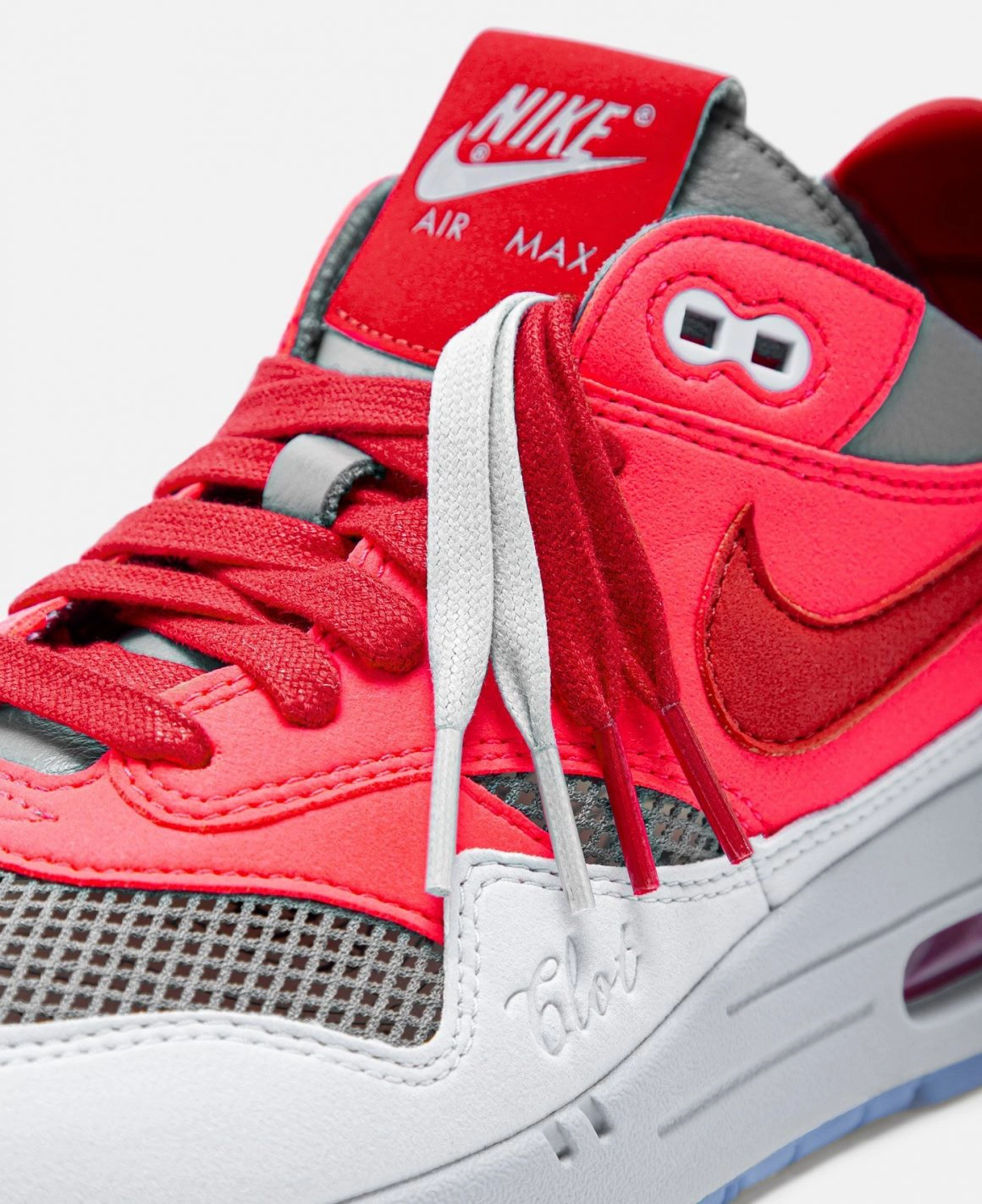 CLOT x Nike Air Max 1 ‘’Kiss Of Death’’ ‘’Solar Red’’ - DD1870-600