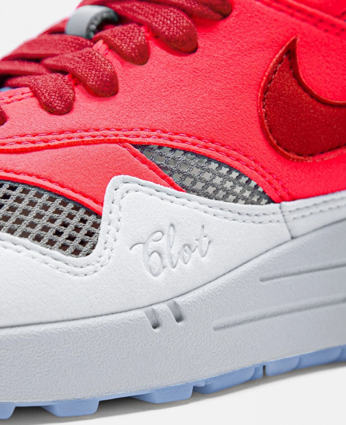 CLOT x Nike Air Max 1 ‘’Kiss Of Death’’ ‘’Solar Red’’ - DD1870-600