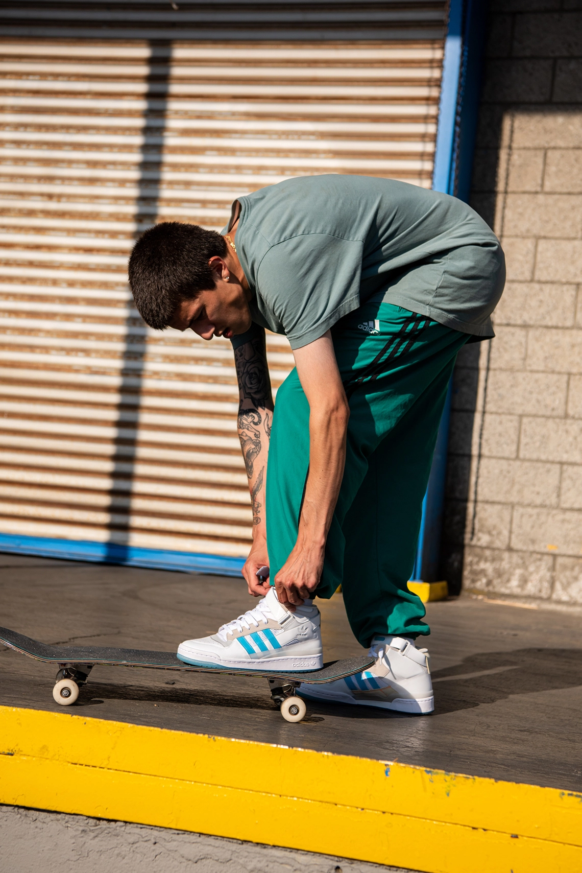 Diego Nájera x adidas Forum 84 Mid ADV - H01019