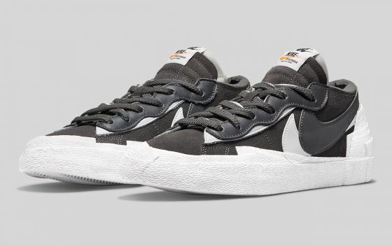 Sacai x Nike Blazer Low ‘’Iron Grey’’ - DD1877-002