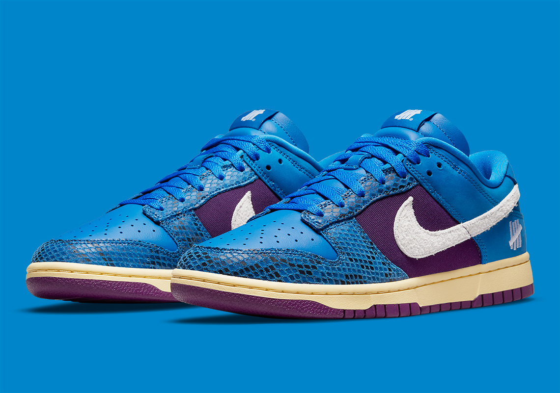 UNDEFEATED x Nike Dunk Low ‘’Royal/Purple’’ - Dunk vs. AF-1 - DH6508-400