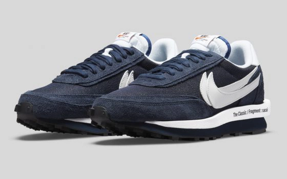 Fragment Design x Sacai x Nike LDWaffle ‘’Blue Void’’ - DH2684-400