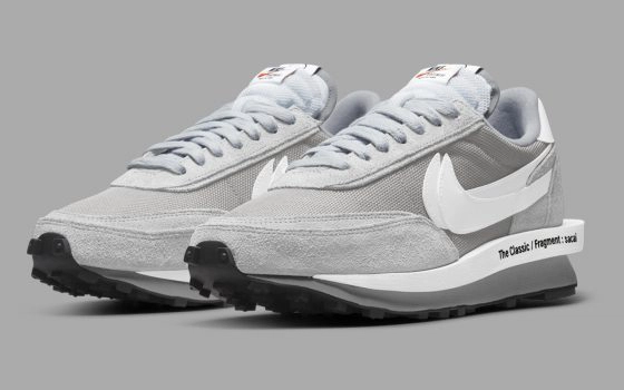 Fragment Design x Sacai x Nike LDWaffle ‘’Wolf Grey’’ - DH2684-001
