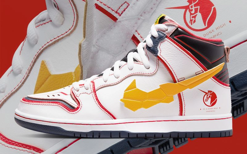 Gundam x Nike SB Dunk High ‘’RX-0 Unicorn’’ - DH7717-100