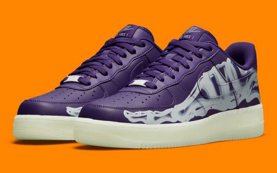 Nike Air Force 1 Low ‘’Purple Skeleton’’ - 2021 - CU8067-500
