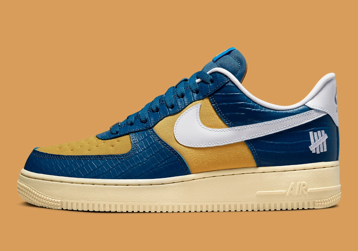 UNDEFEATED x Nike Air Force 1 Low ‘’5 On It’’ - Court Blue - DM8462-400