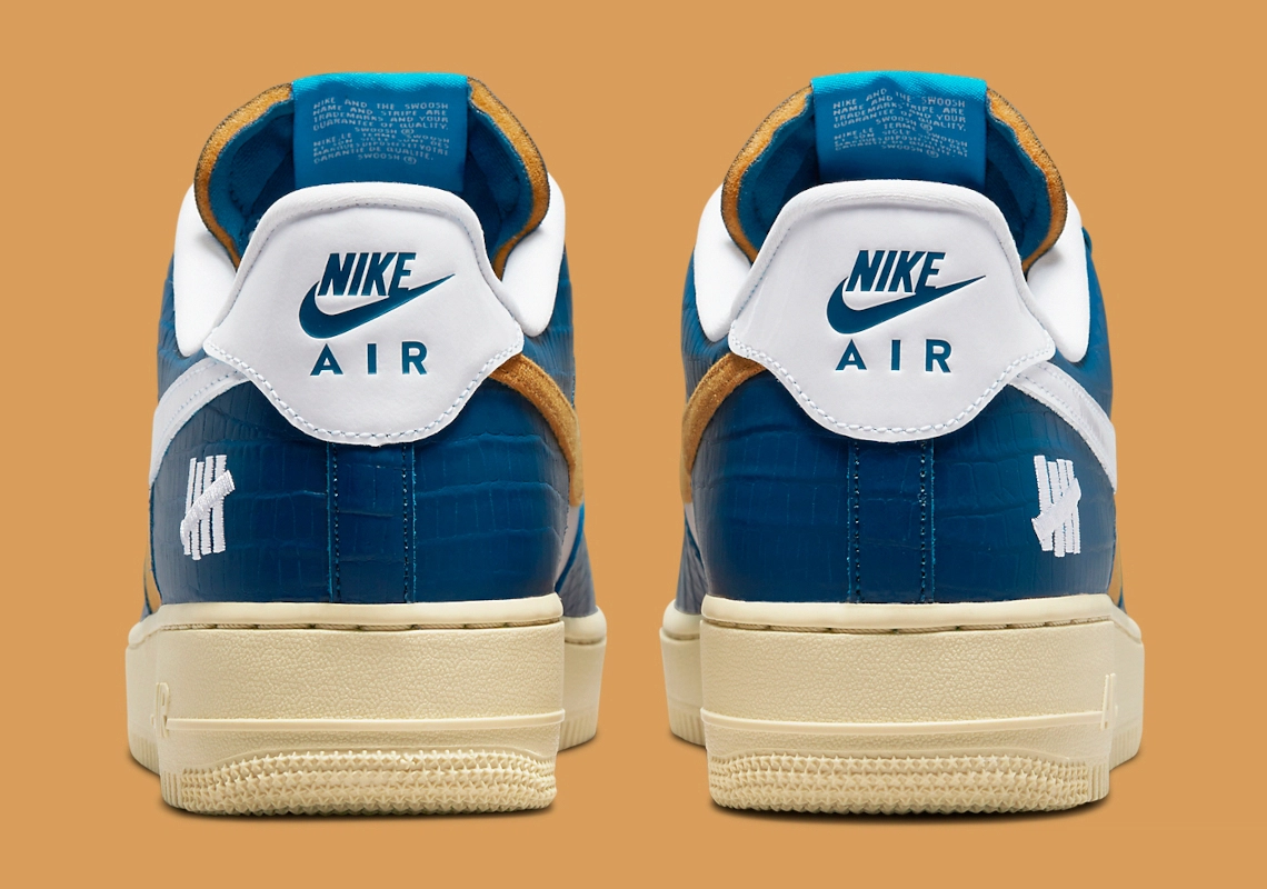 UNDEFEATED x Nike Air Force 1 Low ‘’5 On It’’ - Court Blue - DM8462-400