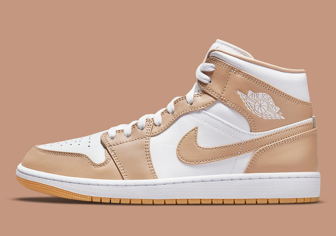 Air Jordan 1 Mid ‘’Tan Gum’’ - 554724-271