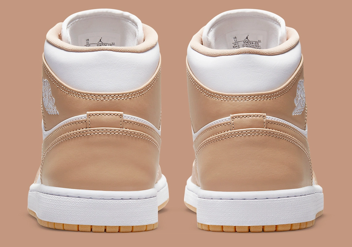 Air Jordan 1 Mid ‘’Tan Gum’’ - 554724-271