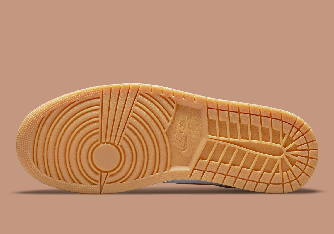 Air Jordan 1 Mid ‘’Tan Gum’’ - 554724-271