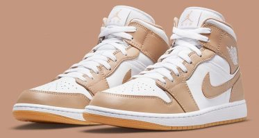 Air Jordan1 Mid ‘’Tan Gum’’