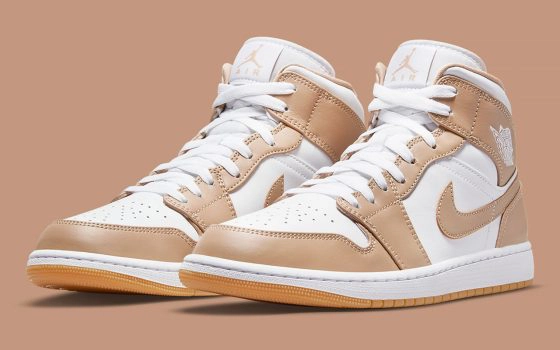 Air Jordan 1 Mid ‘’Tan Gum’’ - 554724-271