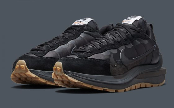 Sacai x Nike VaporWaffle ‘’Black Gum’’ - DD1875-001