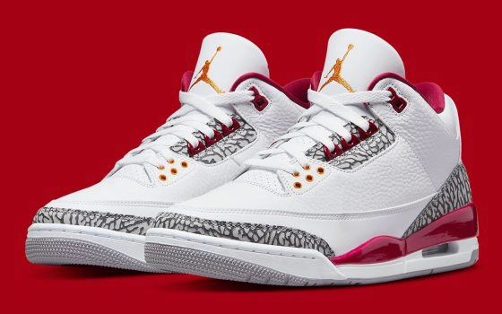 Air Jordan 3 ‘’Cardinal Red’’ - CT8532-126
