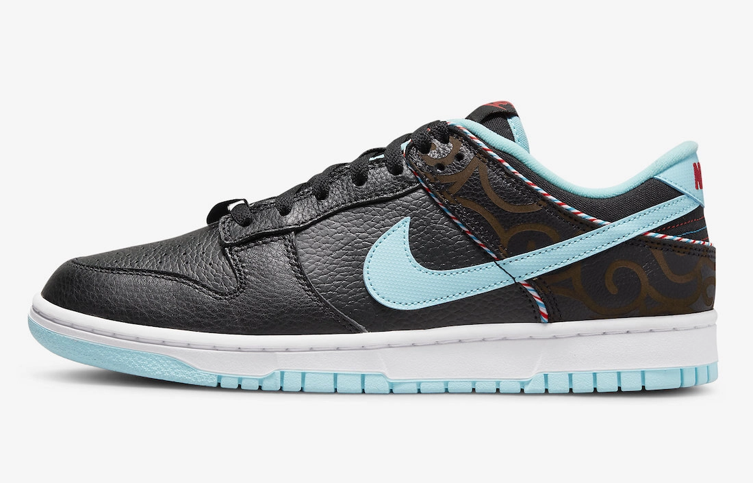 Nike Dunk Low ‘’Barber Shop’’ - Black - DH7614-001