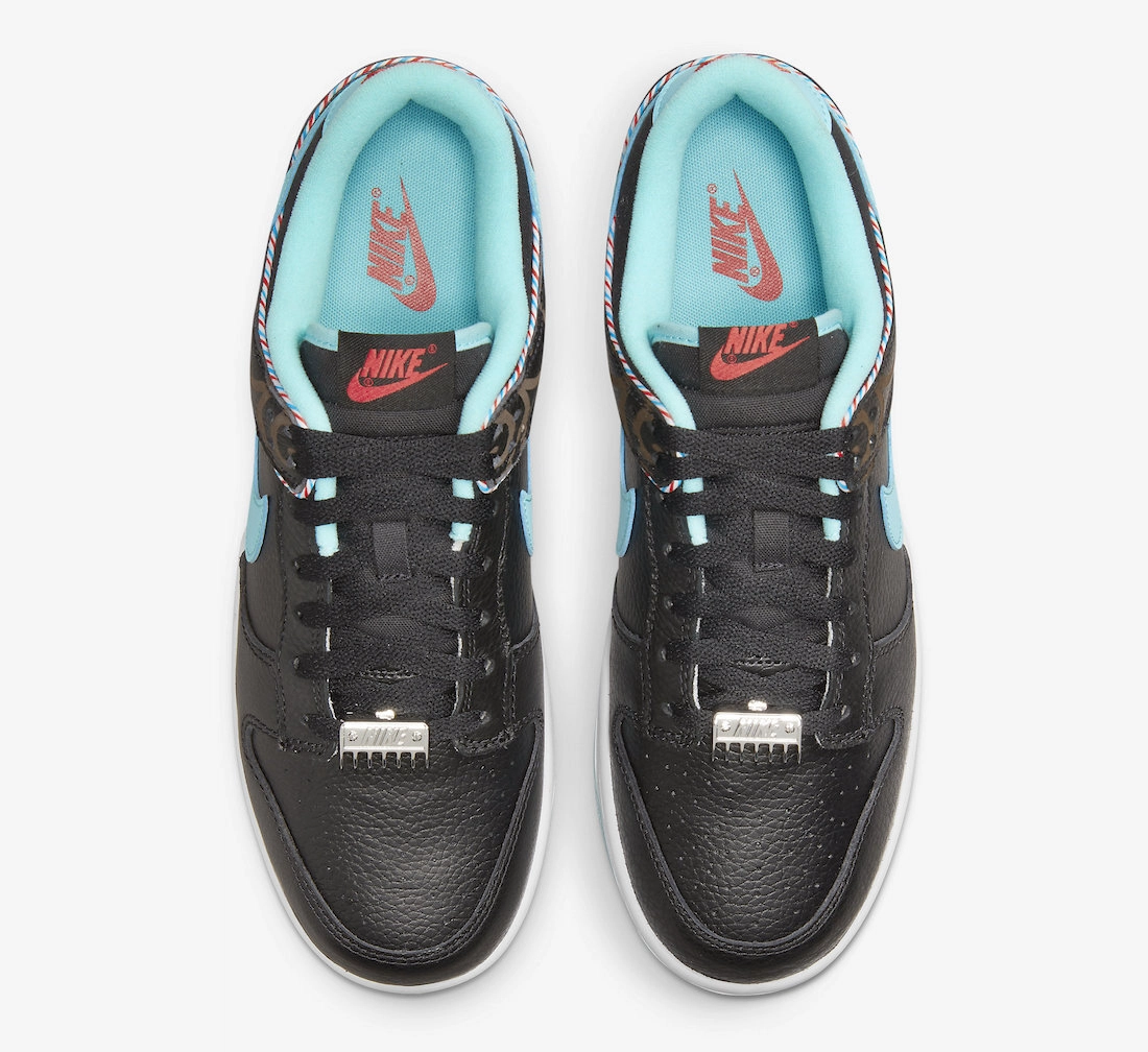 Nike Dunk Low ‘’Barber Shop’’ - Black - DH7614-001
