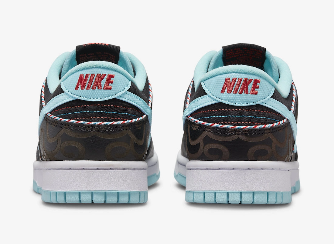 Nike Dunk Low ‘’Barber Shop’’ - Black - DH7614-001