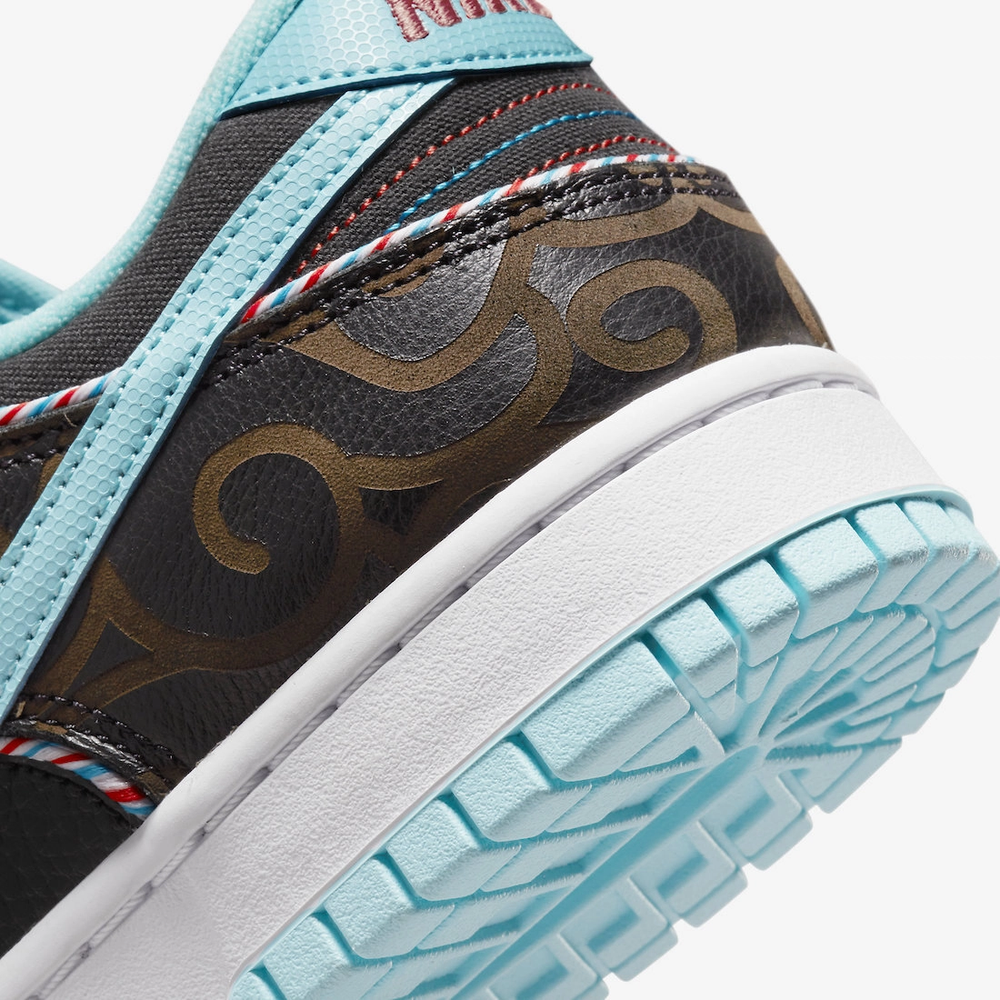 Nike Dunk Low ‘’Barber Shop’’ - Black - DH7614-001