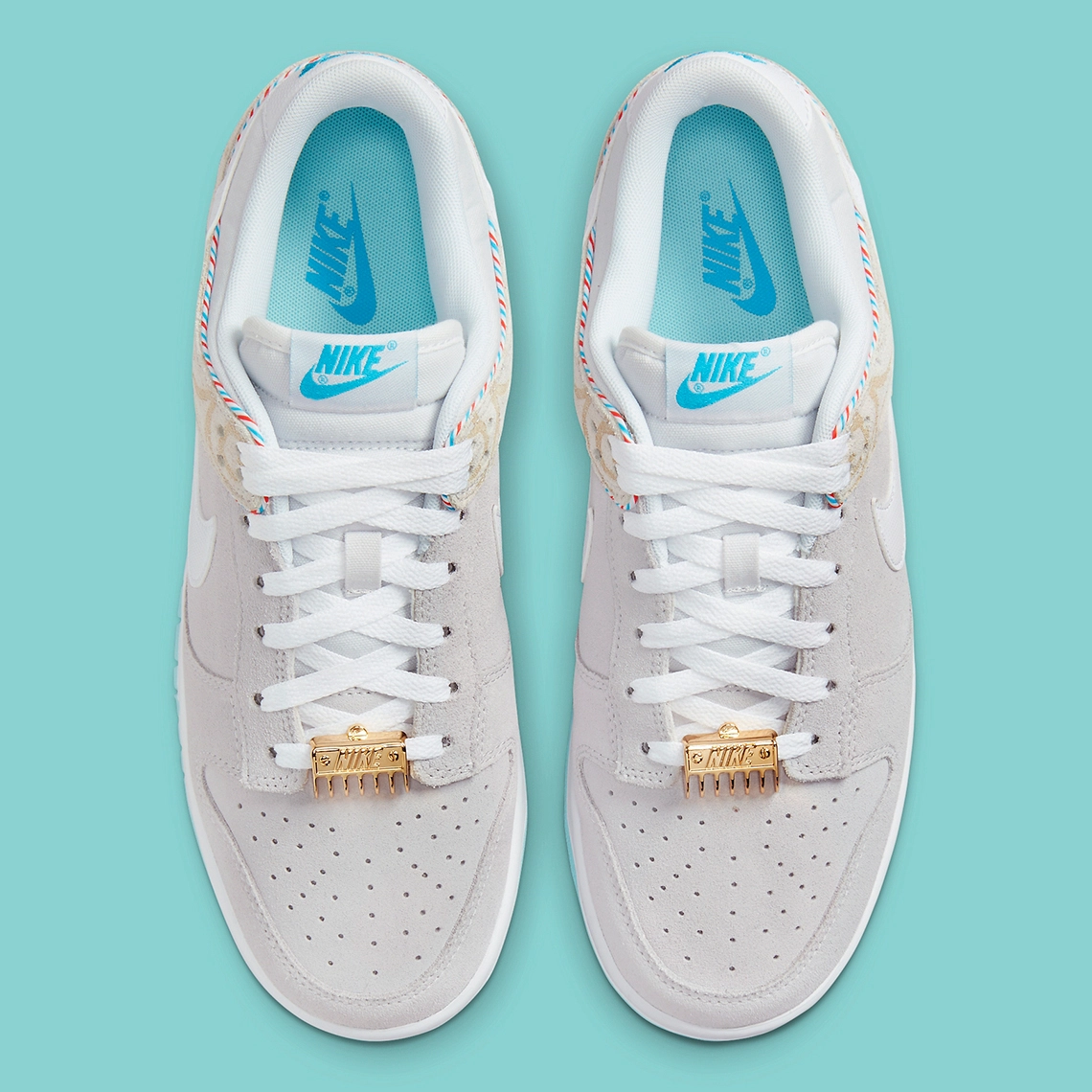 Nike Dunk Low "Barber Shop" - Grey - DH7614-500