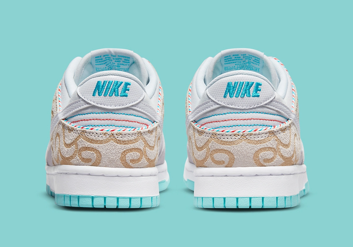 Nike Dunk Low "Barber Shop" - Grey - DH7614-500