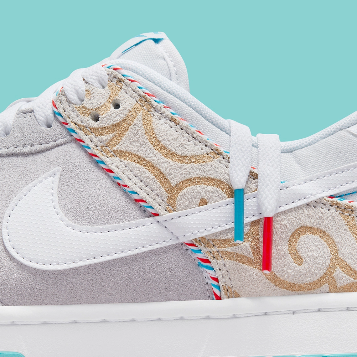 Nike Dunk Low "Barber Shop" - Grey - DH7614-500