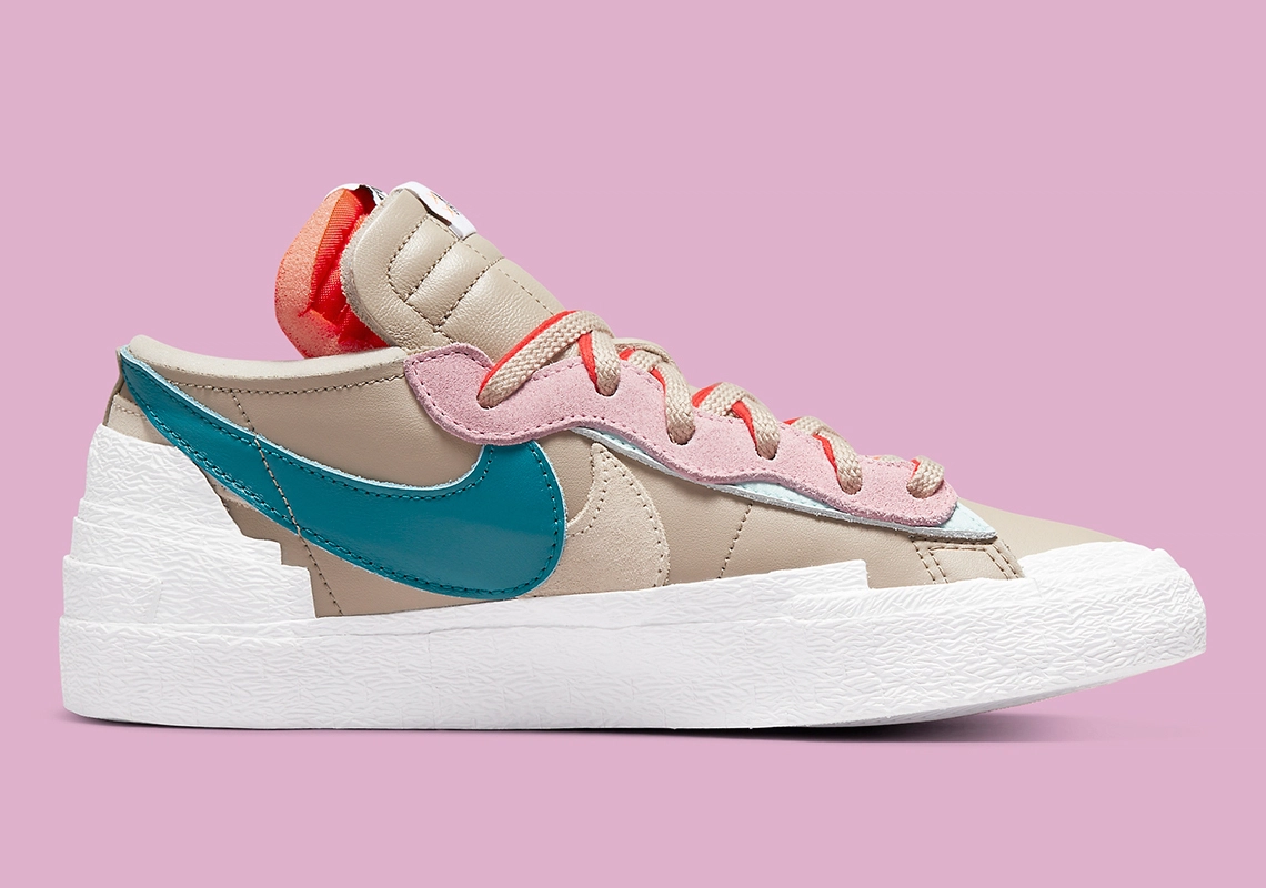 KAWS x Sacai x Nike Blazer Low ‘’Reed’’ - DM7901-200