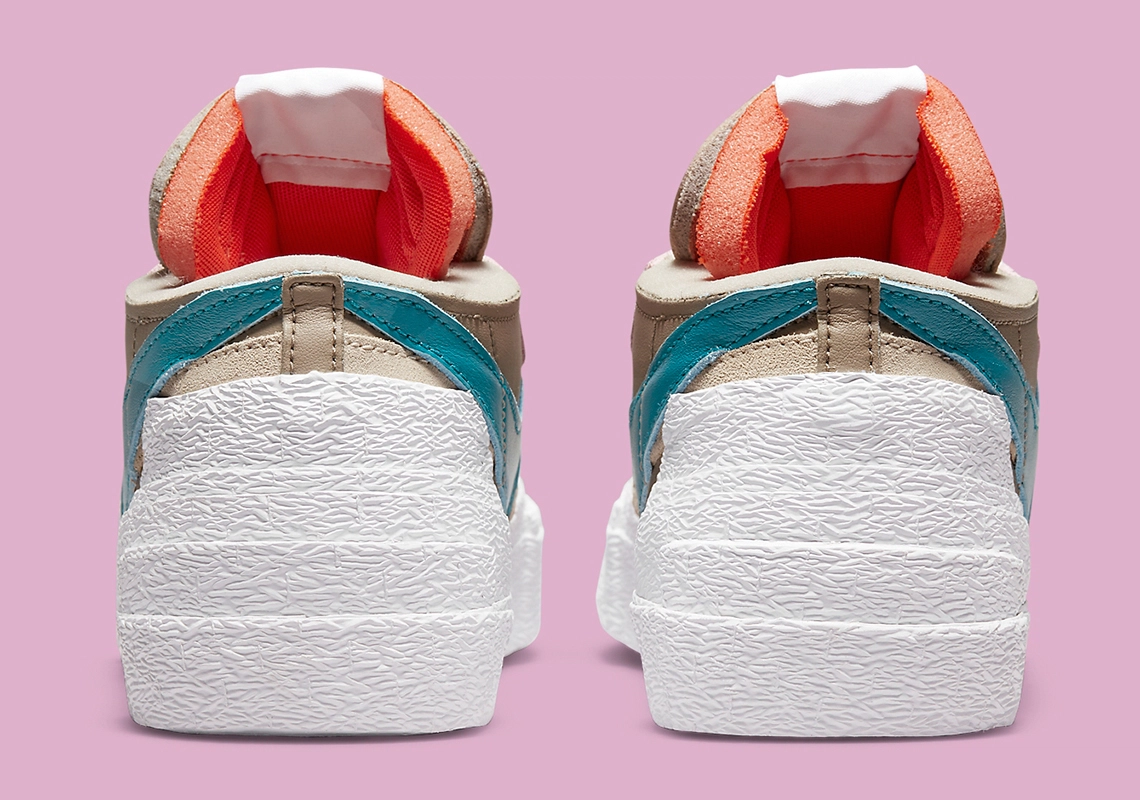 KAWS x Sacai x Nike Blazer Low ‘’Reed’’ - DM7901-200